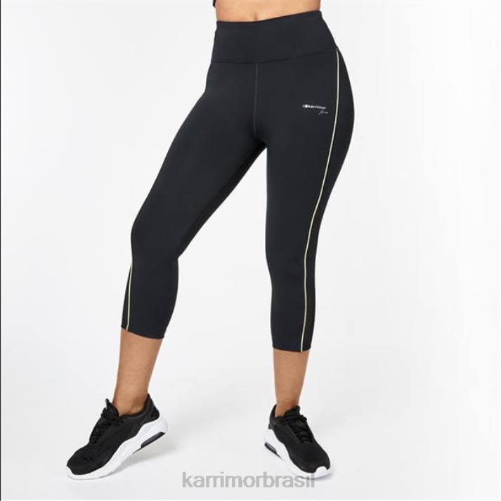 Karrimor mulheres meia-calça capri preto roupas 82227