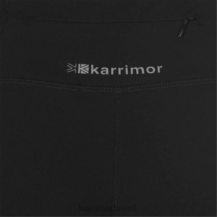 Karrimor mulheres meia-calça capri preto roupas 82227