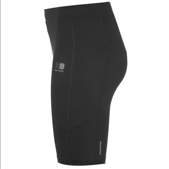 Karrimor mulheres meia-calça curta preto roupas 822215