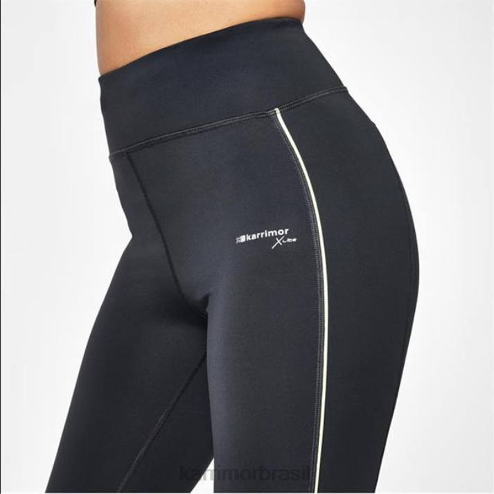 Karrimor mulheres meia-calça de corrida x lite preto roupas 82223