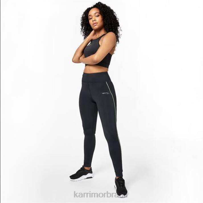 Karrimor mulheres meia-calça de corrida x lite preto roupas 82223